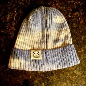 Robin Ruth Aloha HAWAII Beanie in blue tie dye ombré